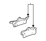 5080896AB - Brakes: Brake Pads for Mopar Image