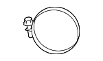 9611110880 - Engine: Air Hose Clamp for Toyota: Camry, Crown, Grand Highlander, Highlander, RAV4 Image