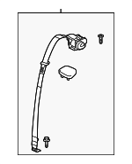 15943428 - Electrical: Seat Belt Lap And Shoulder Belt for GM Image