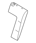 52208214970 - : 1999-2006 BMW - Upper Pad for BMW: 323Ci, 323i, 325Ci, 325i, 325xi, 328Ci, 328i, 330Ci, 330i, 330xi, M3 Image