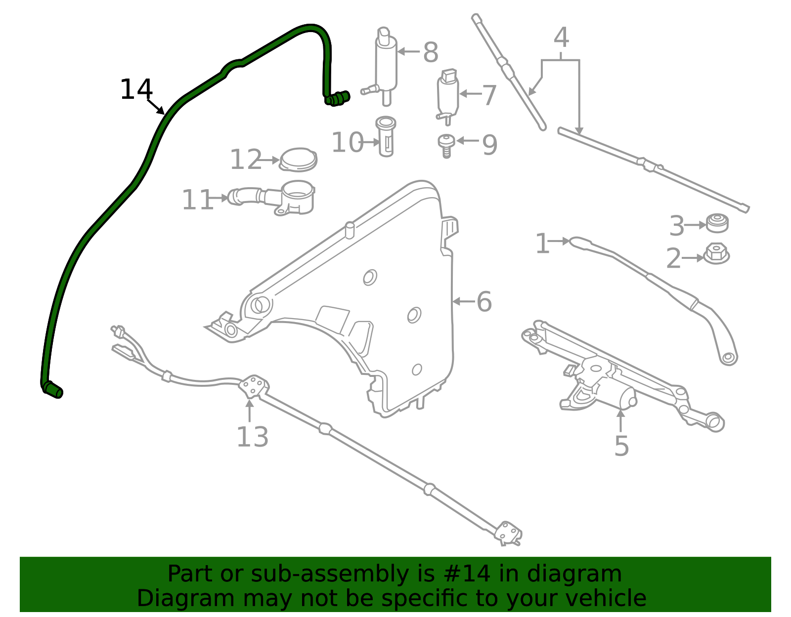 61-67-7-241-677 - High-Quality Hose for 2012-2021 BMW | AutoNation Parts
