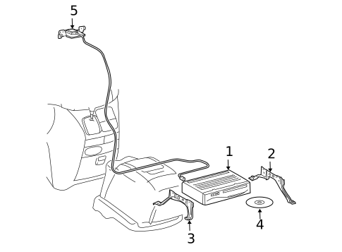 Global Positioning System for 2004 Toyota Sienna #0