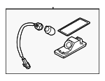 84301XA012 - : License Lamp for Subaru: Tribeca Image
