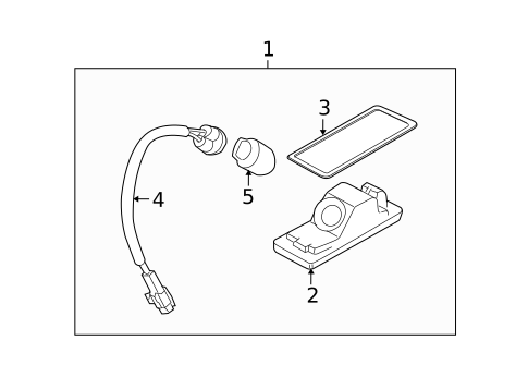 License Lamps for 2014 Subaru Tribeca #0