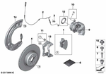 34108831512 - : Brake Disc Ventilated/Perforated for BMW Image