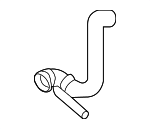 8W0122055Q - : Lower Hose for Audi Image