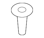 8615737000 - Body: Front Bracket Clip for Genesis: Electrified G80, G70, G80, G90, GV60, GV80, GV80 Coupe | Hyundai: Azera, Elantra, Elantra Coupe, Elantra GT, Elantra N, Equus, Genesis, Genesis Coupe, Ioniq 5, Palisade, Santa Fe, Santa Fe XL, Sonata, Tiburon, Tucson Image