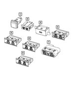 68487349AB - Electrical: Charging Port Usb for Mopar Image