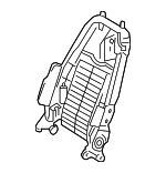 2309100534 - Body: Seat Back Frame for Mercedes-Benz Image