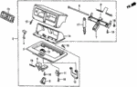 90454GB2000 - Interior/Bumper: CIRCLIP (6MM) for Honda Image