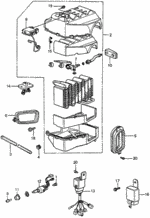 934950602000 - Body/Air Conditioning: BOLT-WASHER (6X20) for Honda Image