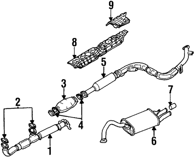 MR266795 - Exhaust: Front Pipe for Mopar Image