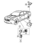 68236997AA - Electrical: Anti-lock Brake Control Unit for Mopar Image