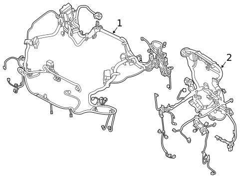 Wiring Harness for 2011 INFINITI M37 #0