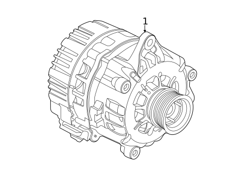 Alternator for 2023 Ford Explorer #2
