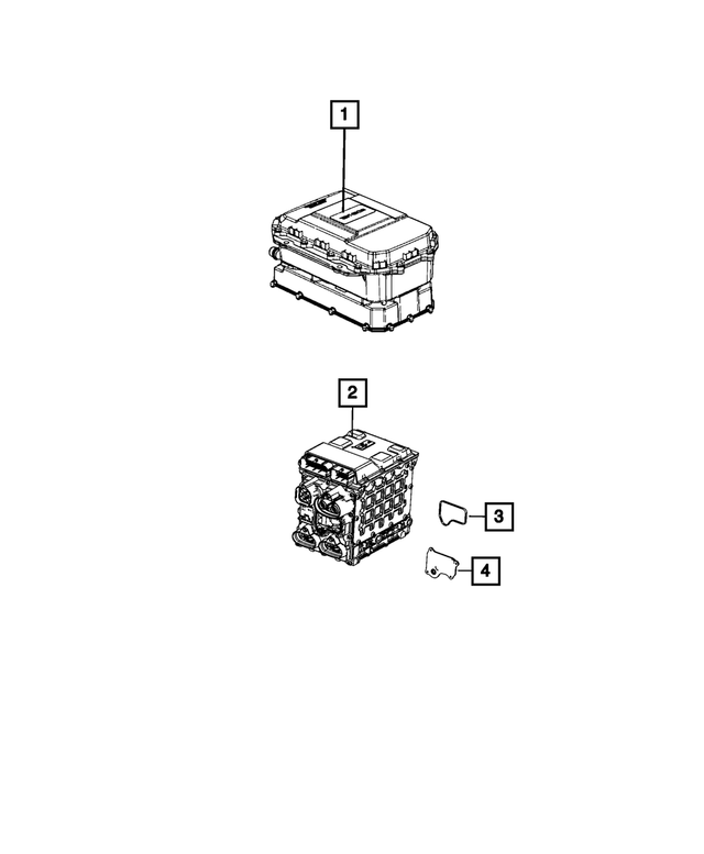 68381513AA - Electrical: Power Pack Unit Battery Kit for Mopar Image