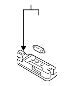4E0947105C - Body: Visor Lamp for Audi: A3, A3 Quattro, A3 Sportback e-tron, A4, A4 Quattro, A5, A5 Quattro, A6, A6 Quattro, A7 Quattro, A8 Quattro, allroad, Q5, RS4, RS5, RS7, S3, S4, S5, S6, S7, S8, SQ5, TT, TT Quattro, TT RS Quattro, TTS Quattro Image