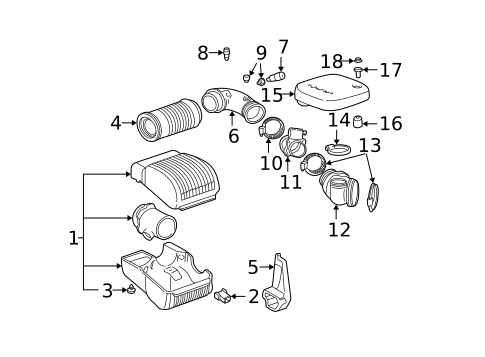Sensors for 1999 Chevrolet K2500 Pickup #1