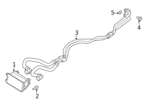 Trans Oil Cooler for 2020 Land Rover Defender 90 #0