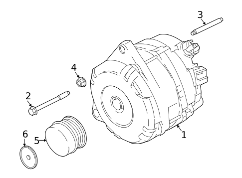 Alternator for 2025 Lincoln Navigator #0