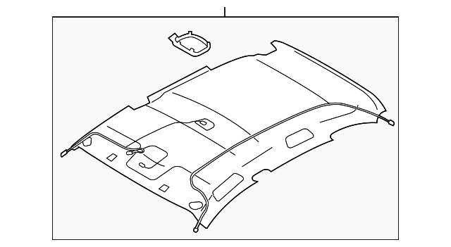 2008-2014 Subaru Impreza Headliner 94419FG041ME | Subaru Parts Store