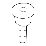 72116985527 - Electrical: Belt &amp; Retractor Upper Bolt for BMW Image