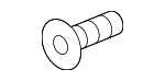 99901502509 - Brakes: Rotor Screw for Porsche: 718 Boxster, 718 Spyder, 911, Boxster, Cayman Image
