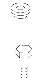 861552H100 - Body: Cowl Grille Clip for Kia: Carnival, Forte, Forte Koup, Forte5, K4, K900, Niro, Niro EV, Optima, Rio, Rio5, Sedona, Sorento, Sportage, Stinger Image