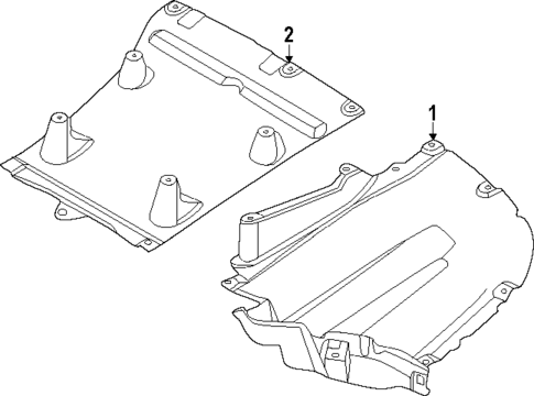 Splash Shields for 2023 BMW i7 #1