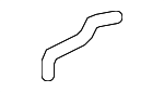 99757255500 - HVAC: Return Hose for Porsche: 911, Boxster, Cayman Image