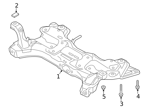 Suspension Mounting for 2012 Hyundai Veloster #0