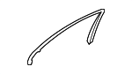 22172501718J35 - Body: Window Trim for Mercedes-Benz Image