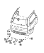 68319948AB - Electrical: Blind Spot Detection Module for Mopar Image