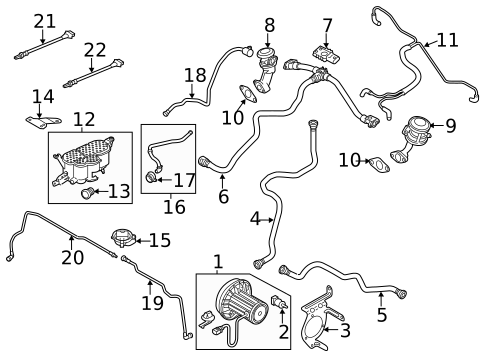 Emission Components for 2012 Audi A7 Quattro #0
