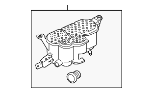 8K0201801C - Emission System: Vapor Canister for Audi Image