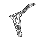 2068800301 - Body: Side Mount for Mercedes-Benz: C 300, C 43 AMG&amp;reg;, C 63 AMG&amp;reg; S E Performance Image image