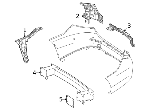 Bumper & Components - Rear for 2025 Mercedes-Benz C43 AMG #7