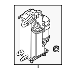 64509891030 - HVAC: Condenser for BMW: 530e, 530e xDrive, 530i, 530i xDrive, 540i, 540i xDrive, 640i xDrive Gran Turismo, 740e xDrive, 740i, 740i xDrive, 745e xDrive, 840i, 840i Gran Coupe, 840i xDrive, 840i xDrive Gran Coupe Image