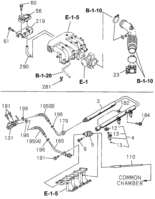 ECGI System for 1996 Acura SLX #0