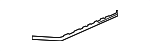 2127206122 - Body: Door Trim Molding for Mercedes-Benz Image