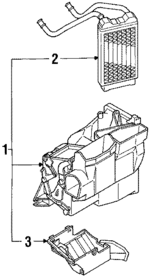 8715089119 - HVAC: Heater Assembly for Toyota: 4Runner Image