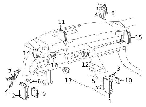 Lane Departure Warning for 2022 Lexus LC500 #1