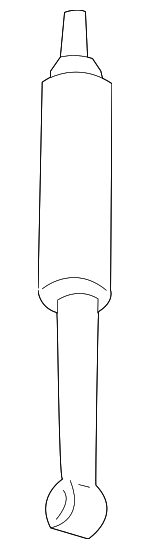 68067330AA - Suspension: Shock Absorber for Dodge: Ram 2500 | Ram: 2500, 3500 Image