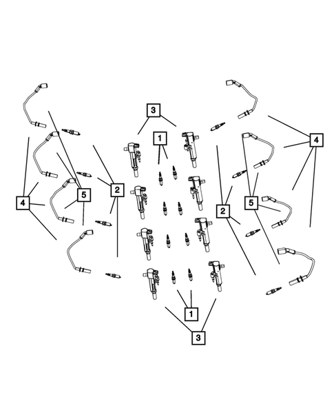 Ignition - Spark Plugs, Cables, Coils, and Glow Plugs for 2011 Ram Dakota #0