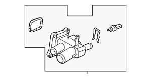2020-2026 Ford Engine Coolant Outlet Flange K2GZ-8K556-B | OEM Parts Online