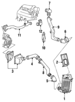 535145805A - Cooling System: Inter-cooler for Volkswagen: Corrado Image