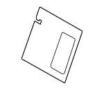 3C5885754A8W4 - Body: Seat Back Panel for Volkswagen Image