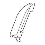 3C8885703EFAT - Body: Seat Back End for Volkswagen Image