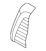 3C8885775N - Body: Seat Back Pad for Volkswagen Image