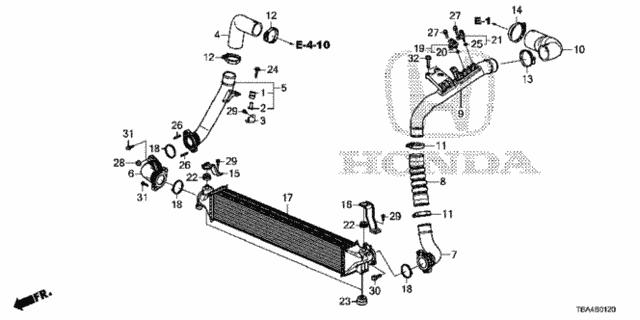 Intercooler for 2016 Honda Civic #0